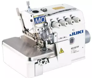 JUKI MO-6843S 6-Thread High-speed Overlock Safety Stitch Industrial Serger With Table and Servo Motor